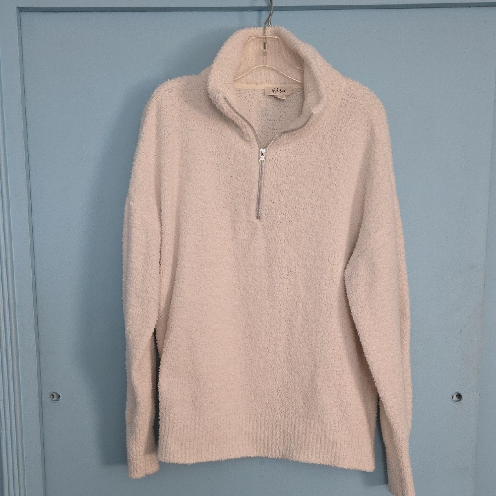 Style & Co Cream Cowl Neck Sweater Size XL